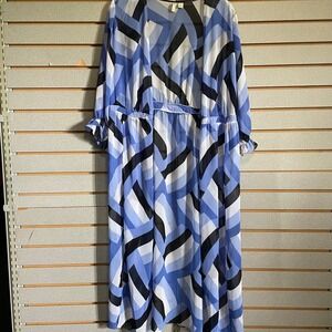 sachin and babi light blue dress Cato Women Blue Maxie Casual Dress L main image 1